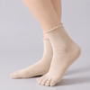 Women's Ruffle Five-Toe Socks