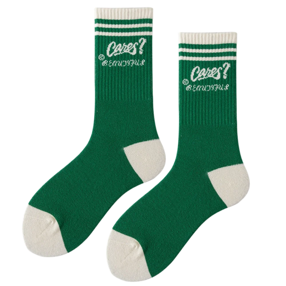 Harajuku Letter Crew Socks