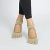 Five-Toe Pilates Grip Socks