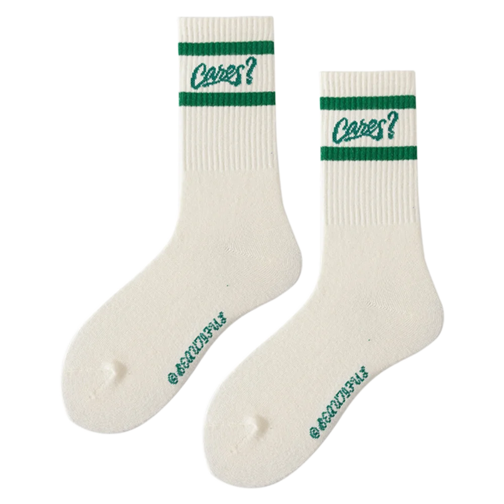 Harajuku Letter Crew Socks