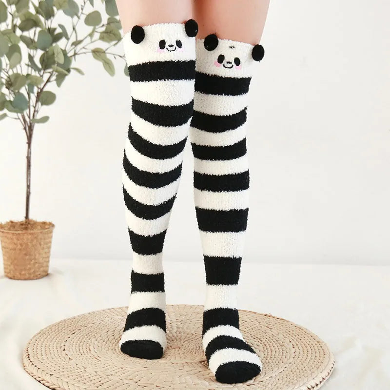 Kawaii Animal Thigh High Socks