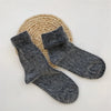 Fuzzy Wool Crew Socks
