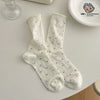 Japanese Polka Dot Crew Socks