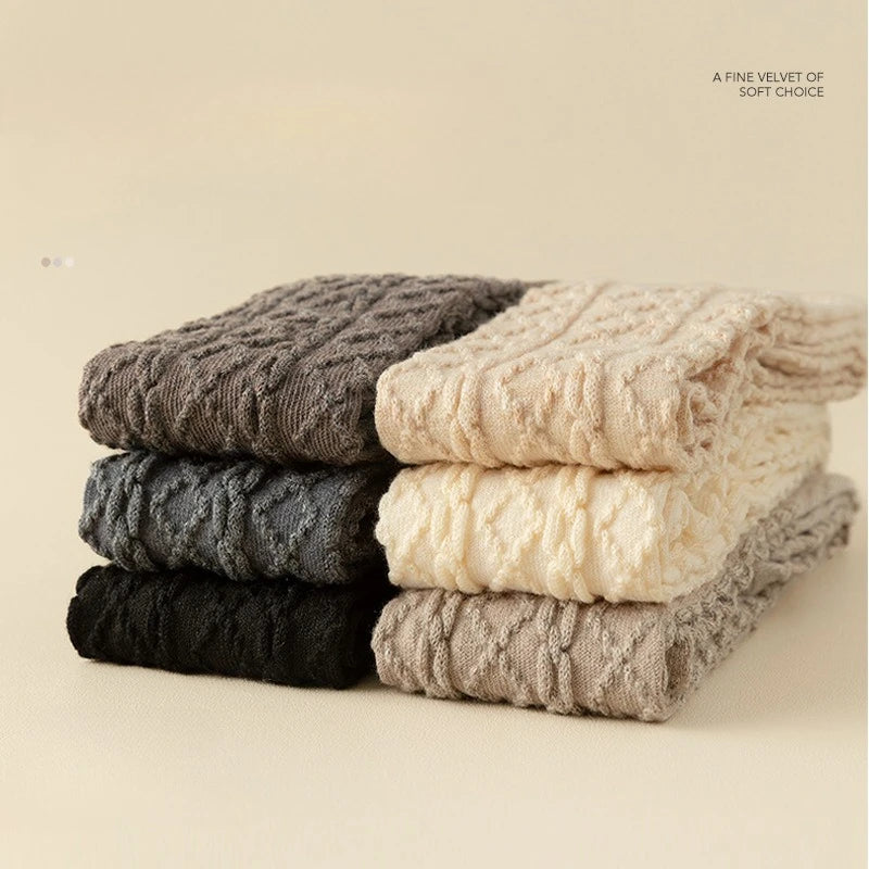 Cable Knit Over the Knee Socks