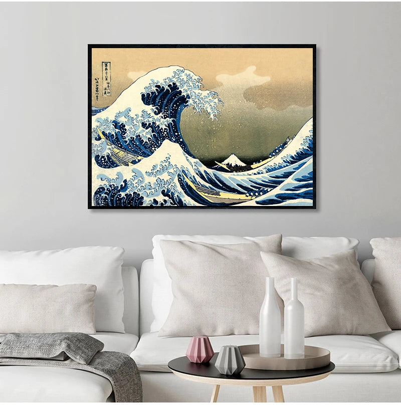 Great Wave of Kanagawa Painting