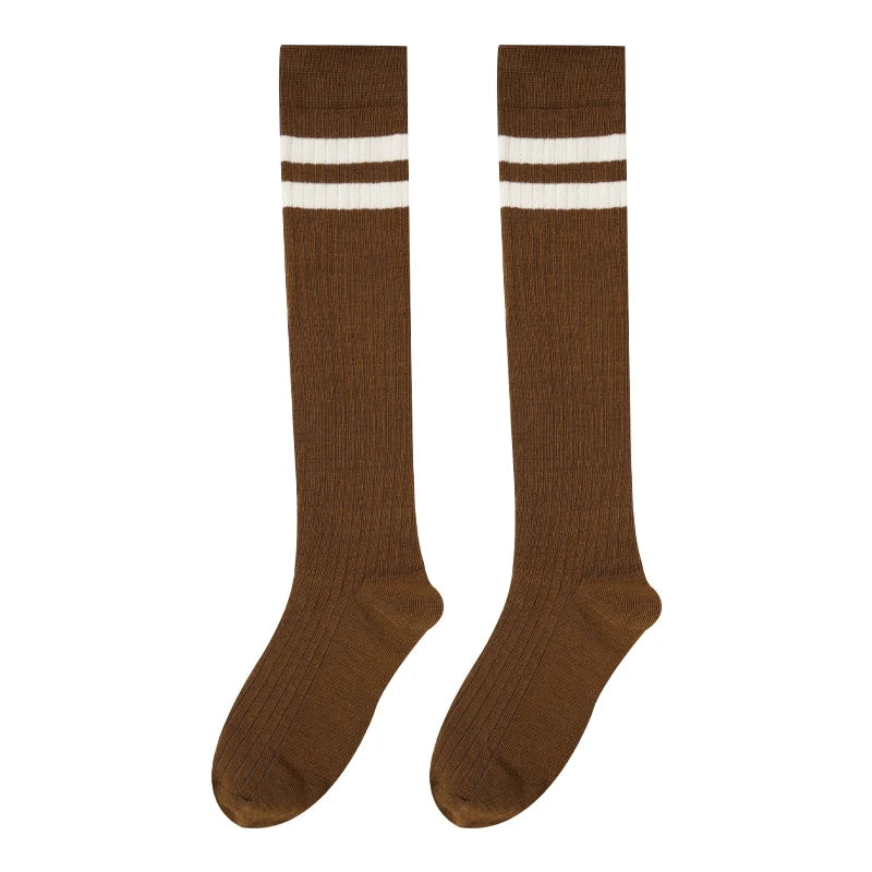 Japanese JK Striped Knee-High Socks