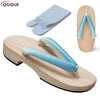 Yellow Japanese Geta Sandals