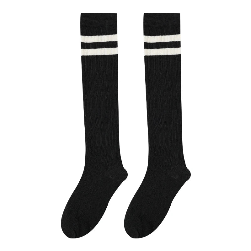 Japanese JK Striped Knee-High Socks