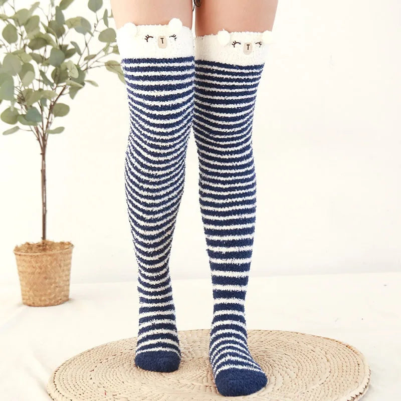 Kawaii Animal Thigh High Socks