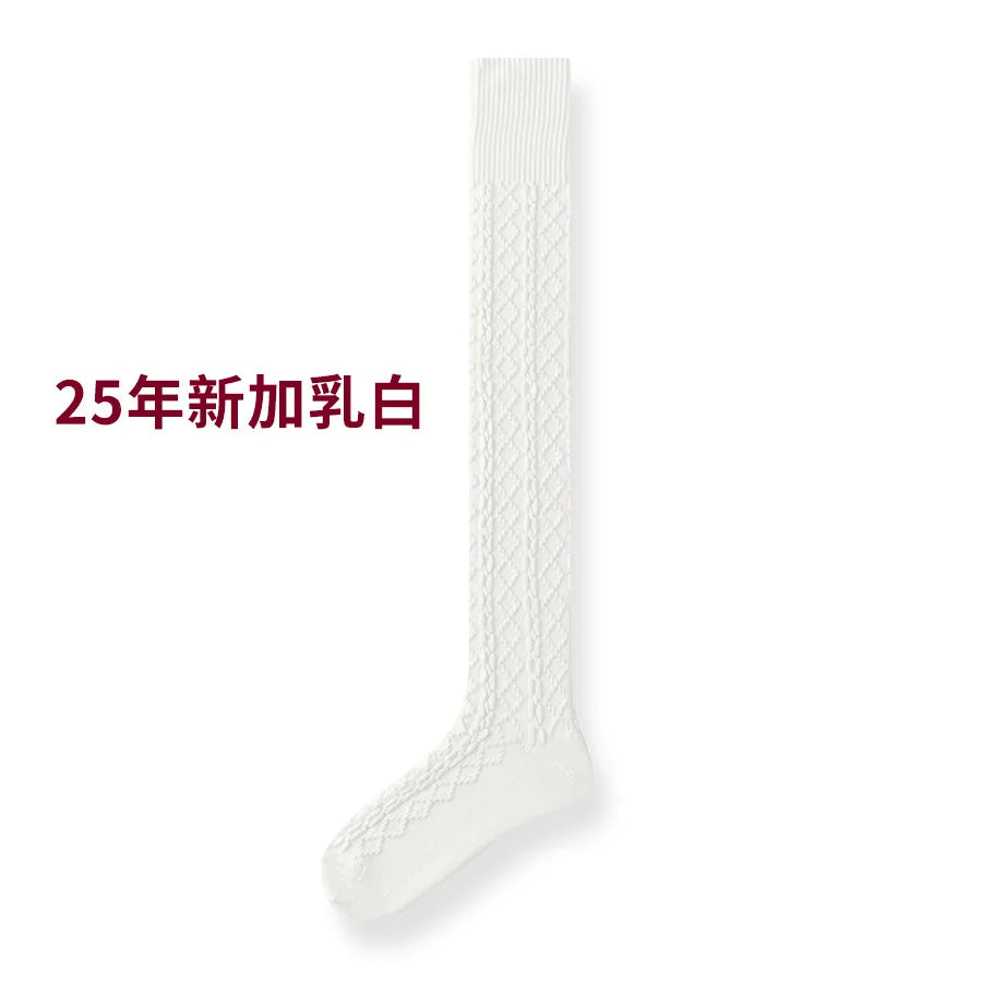 Cable Knit Over the Knee Socks