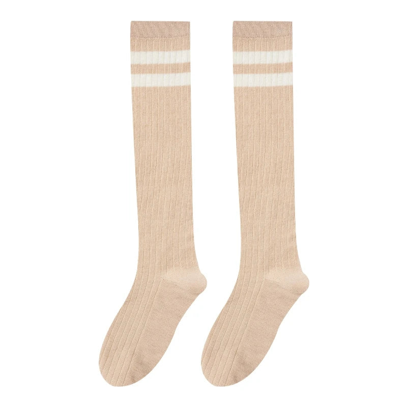 Japanese JK Striped Knee-High Socks