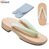 Yellow Japanese Geta Sandals