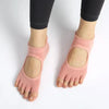 Five-Toe Pilates Grip Socks