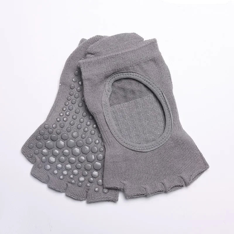 Five-Toe Pilates Grip Socks