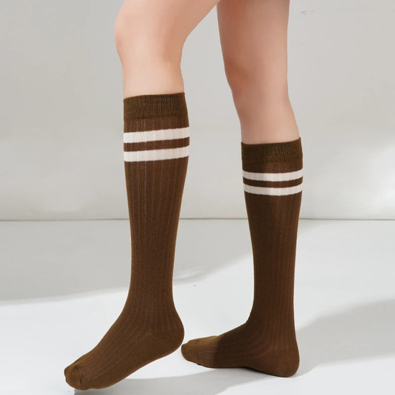 Japanese JK Striped Knee-High Socks