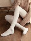 Cable Knit Over the Knee Socks