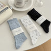 Japanese Polka Dot Crew Socks