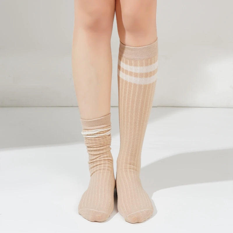 Japanese JK Striped Knee-High Socks