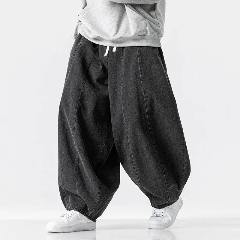 Japanese Styles Oversized Jeans