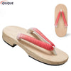 Yellow Japanese Geta Sandals