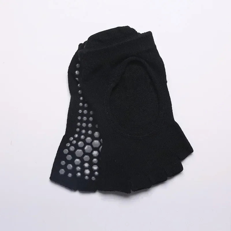Five-Toe Pilates Grip Socks