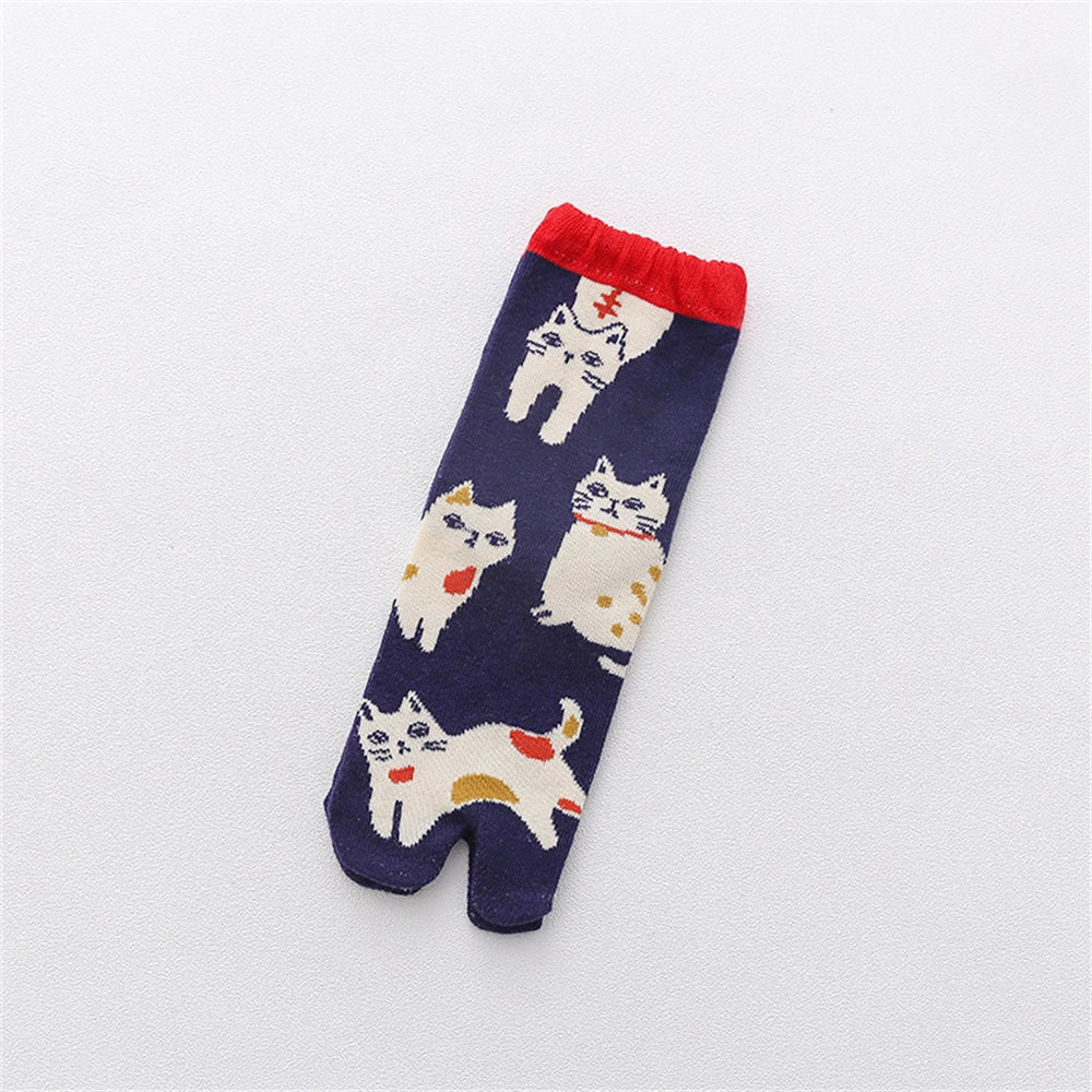 Kawaii Cat Tabi Socks