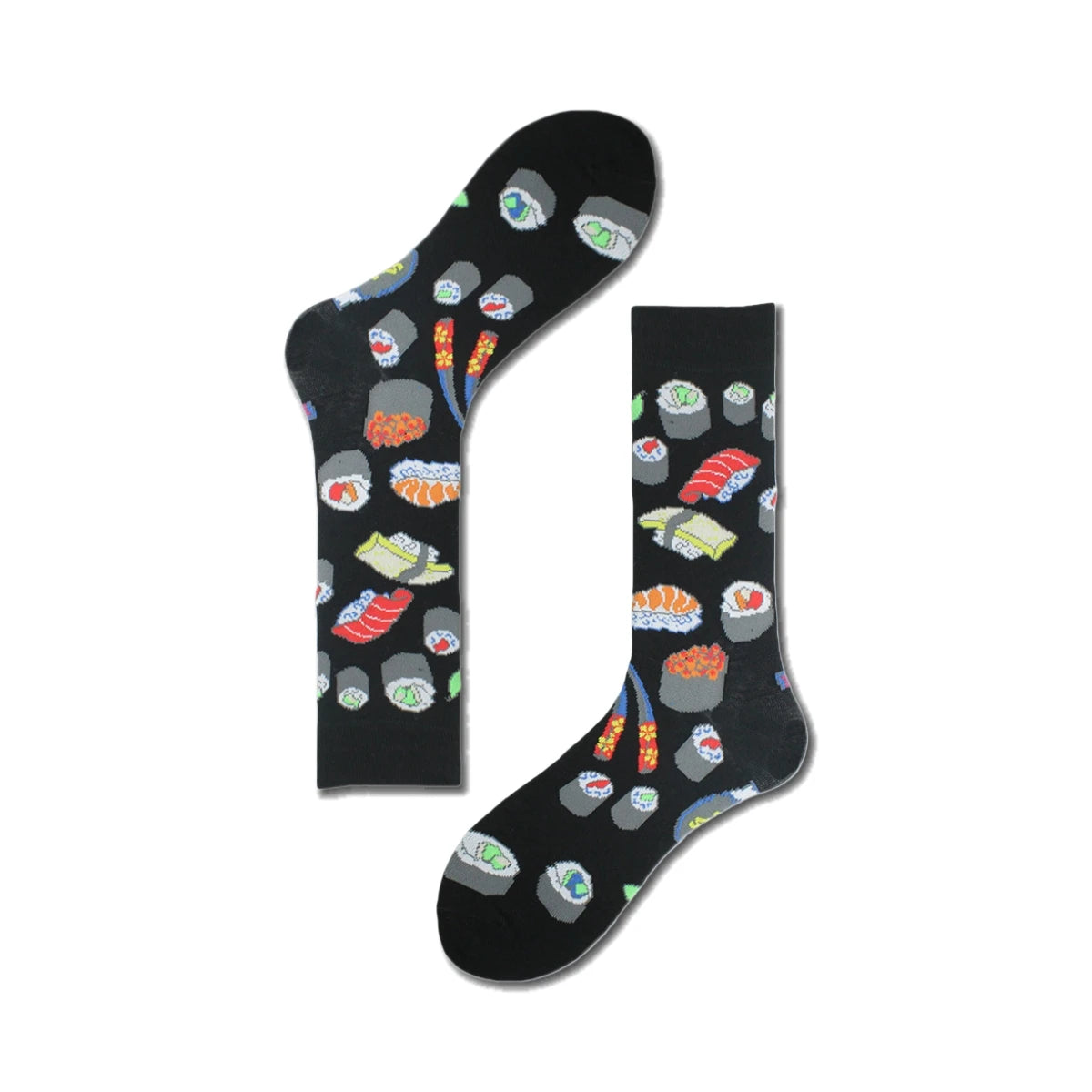 Sushi Print Crew Socks