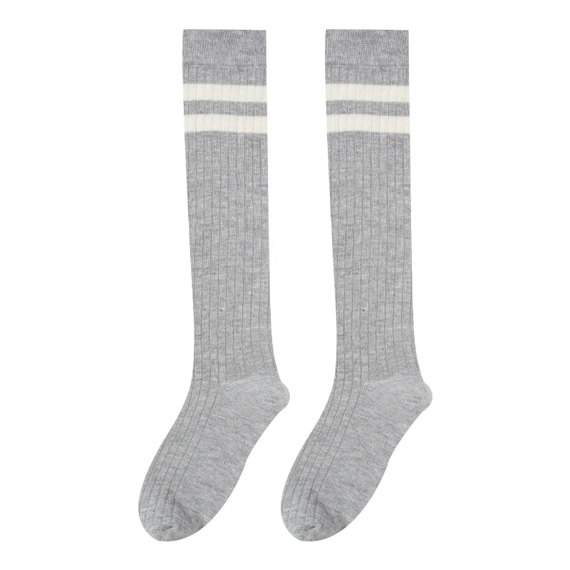 Japanese JK Striped Knee-High Socks