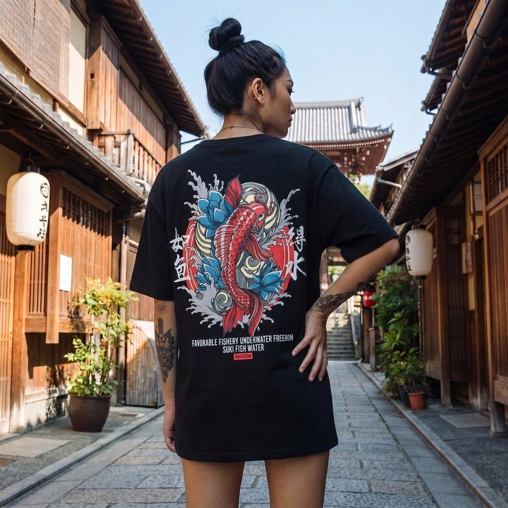Japanese Carp Koi T-shirt
