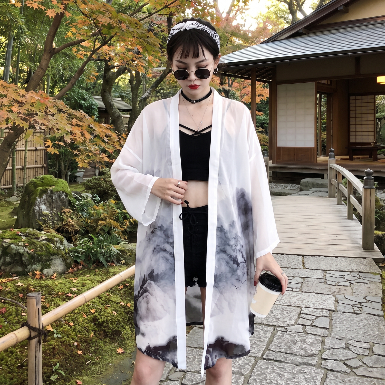 Long Women Kimono Jacket