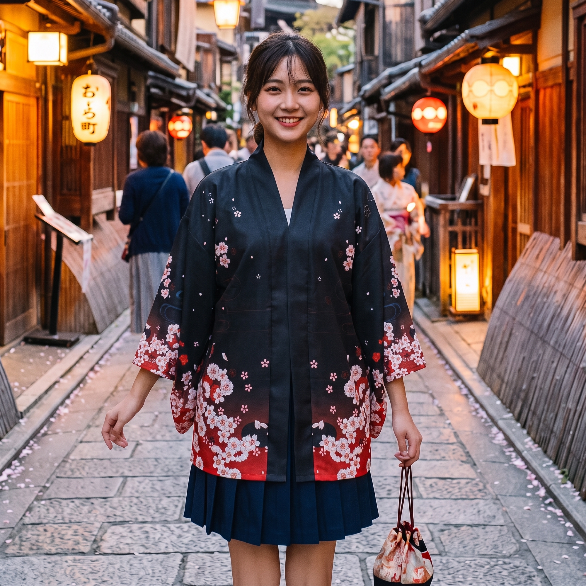 Red Foxes Haori Women