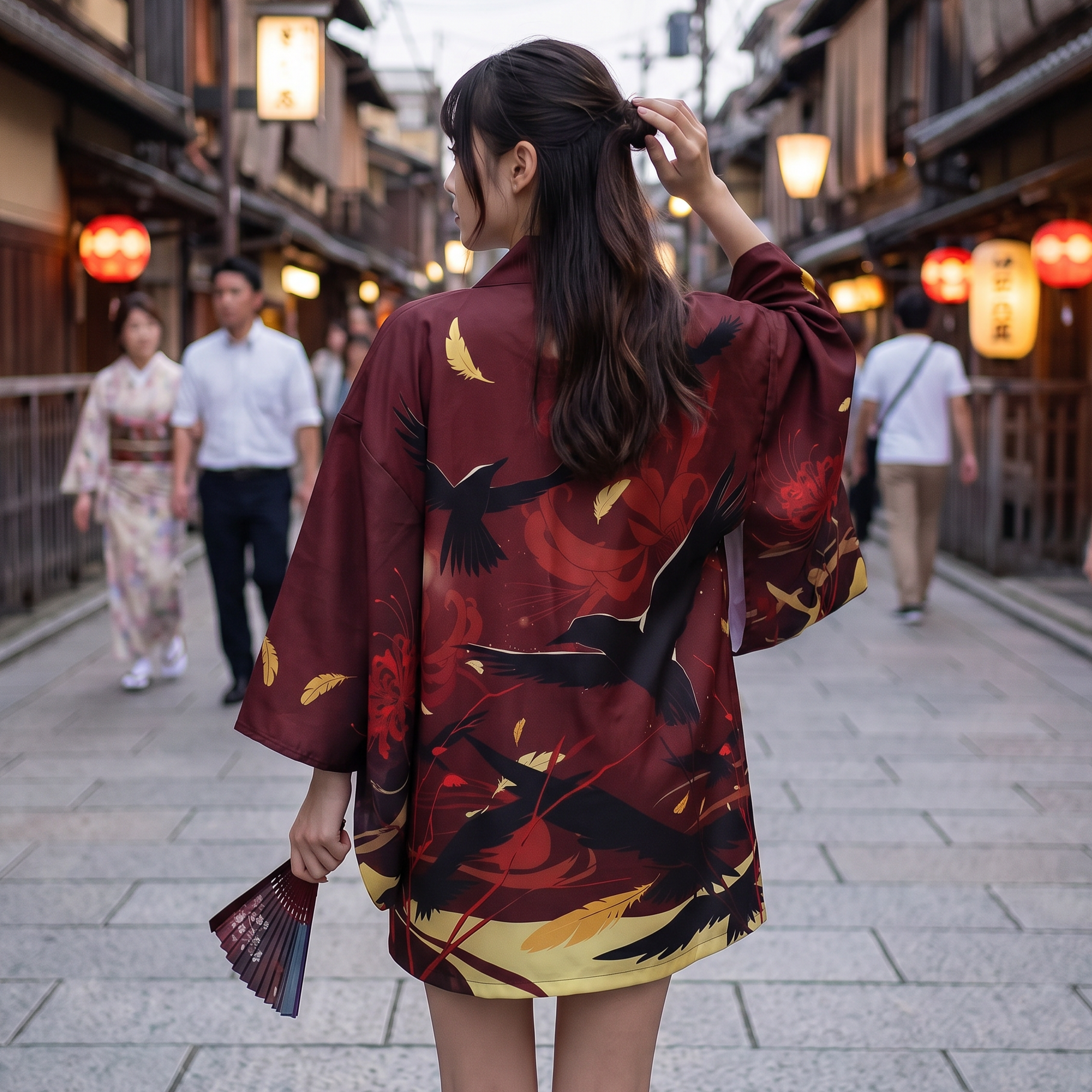Dark Samurai Kimono