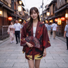 Dark Samurai Kimono