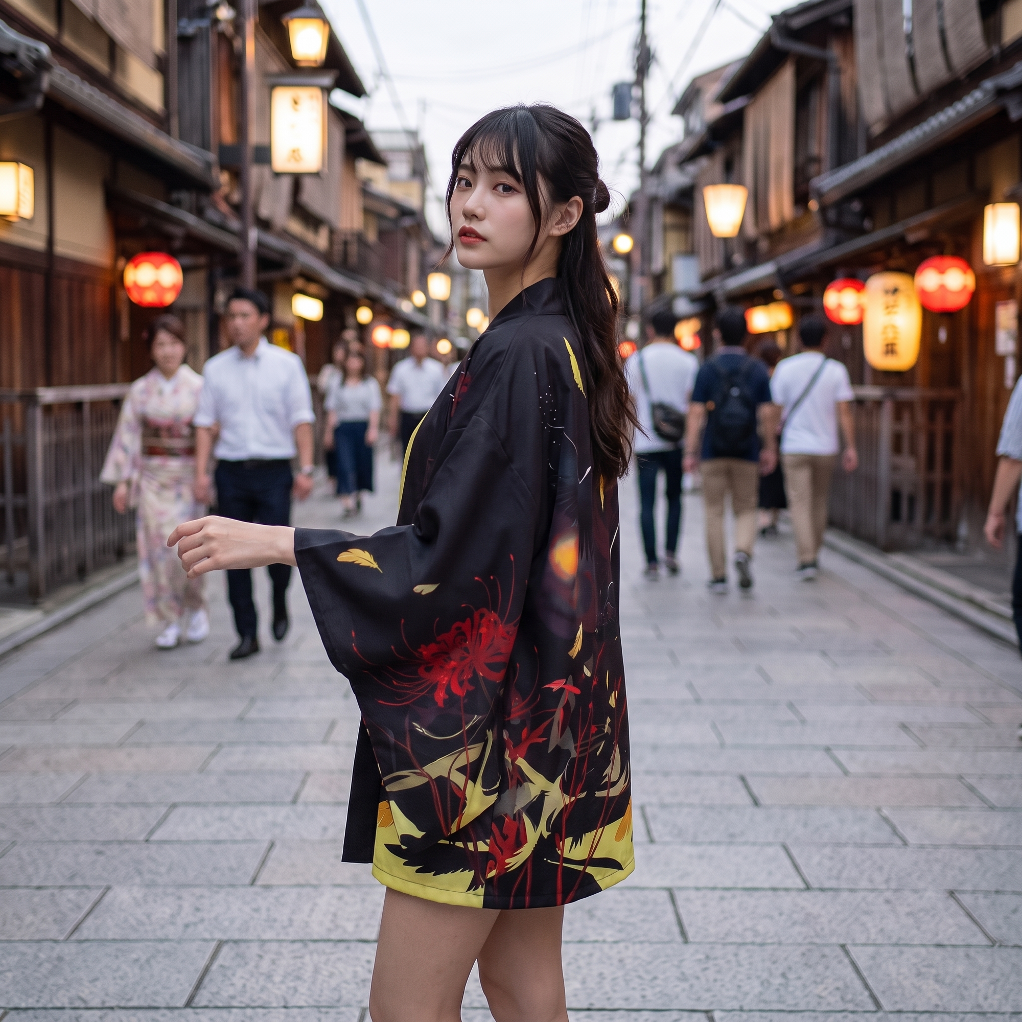Dark Samurai Kimono