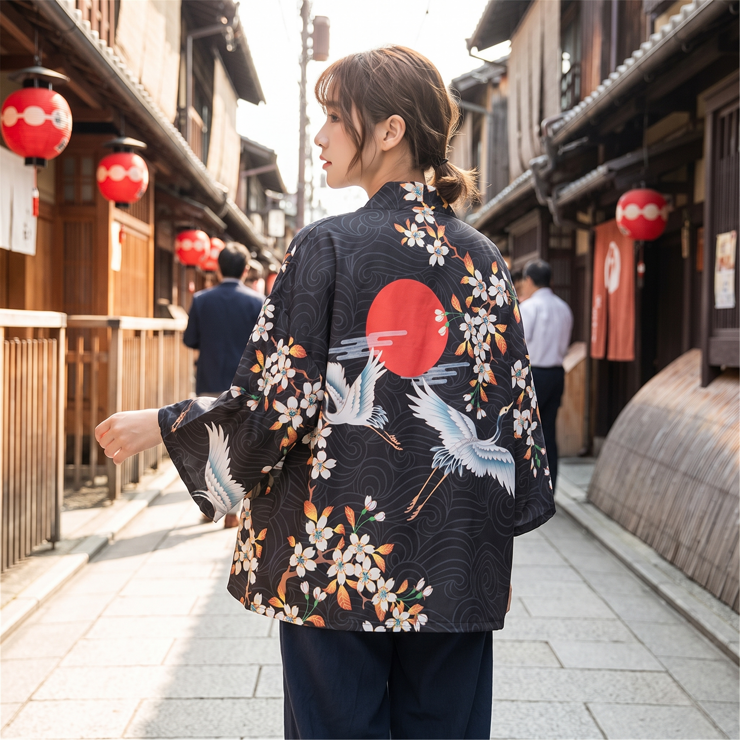 Traditional Design Kimono Jacket