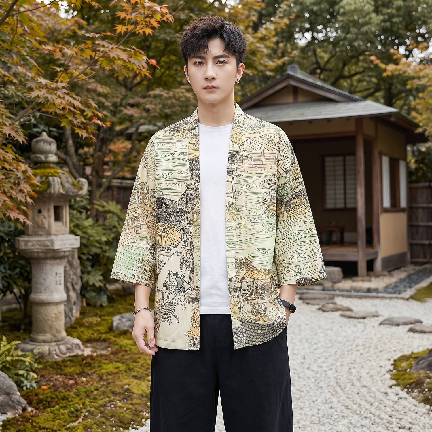 Traditional Village Kimono Jacket