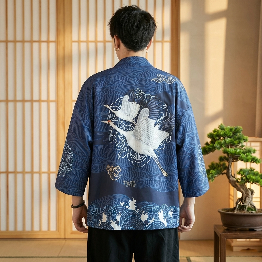 Japanese Kimono Jacket for Men