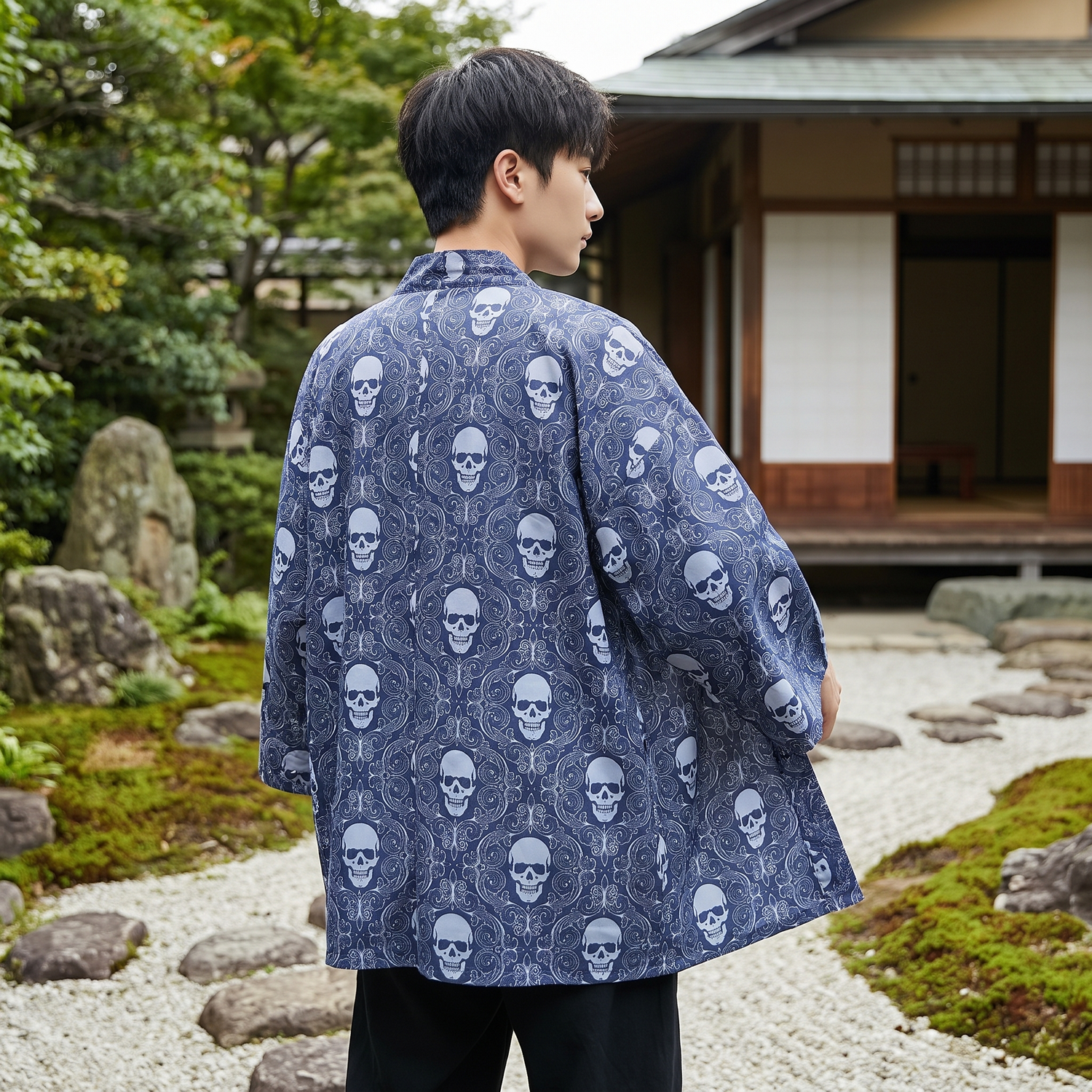 Skull Kimono Jacket
