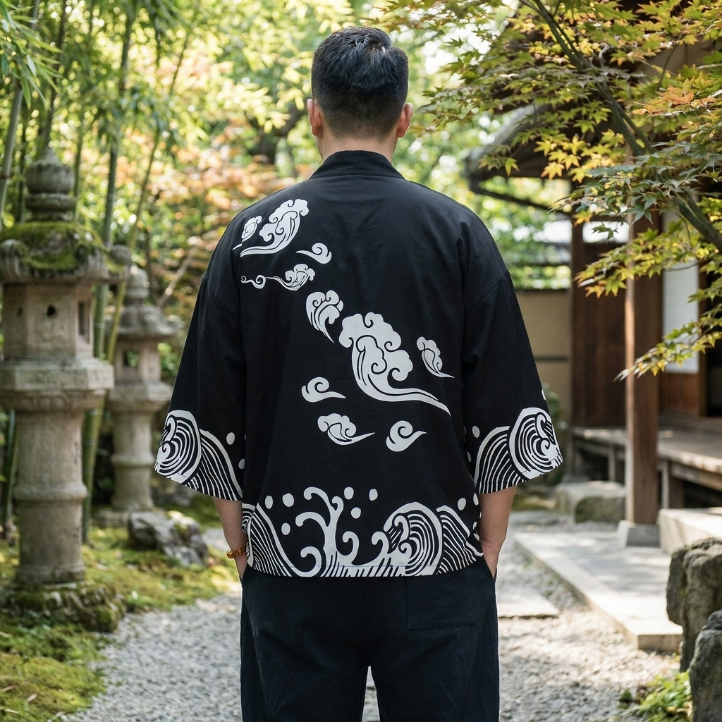 Kimono Jacket </br> Waves