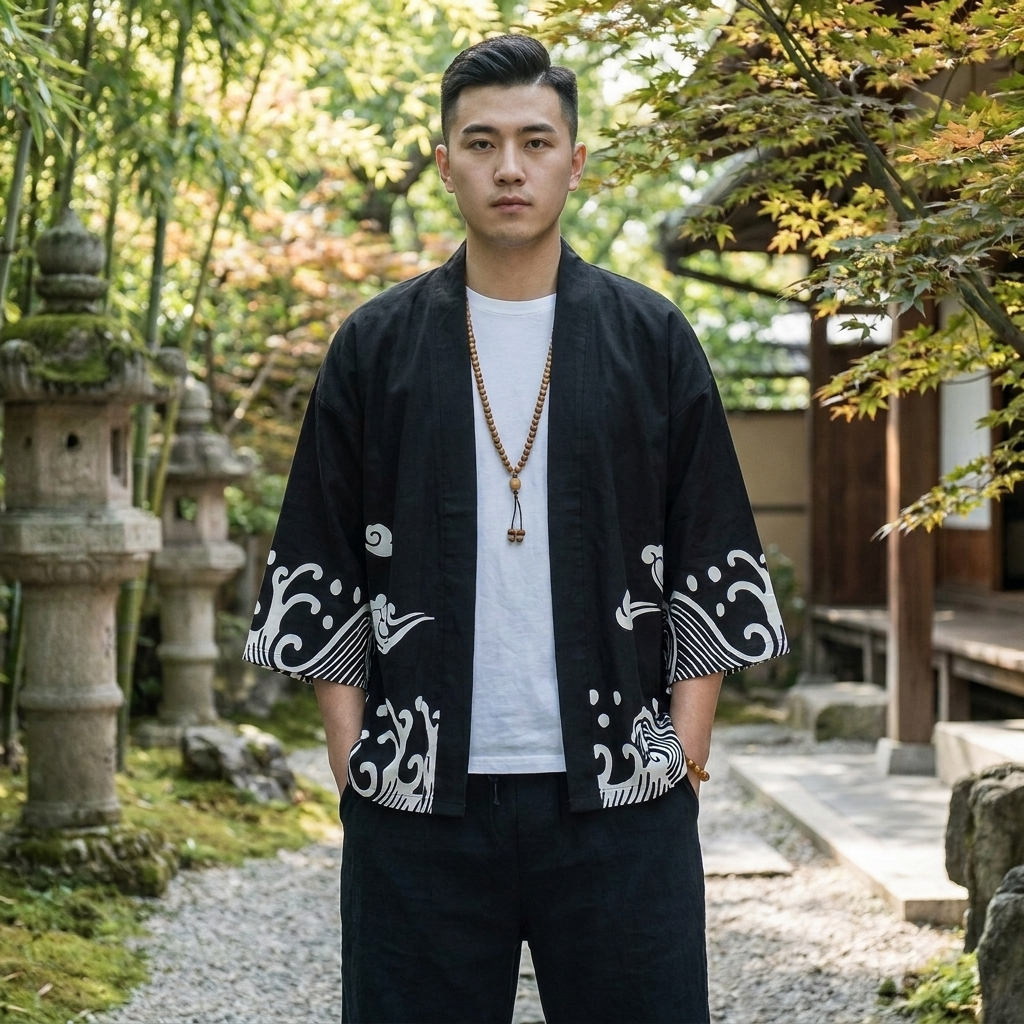 Kimono Jacket </br> Waves