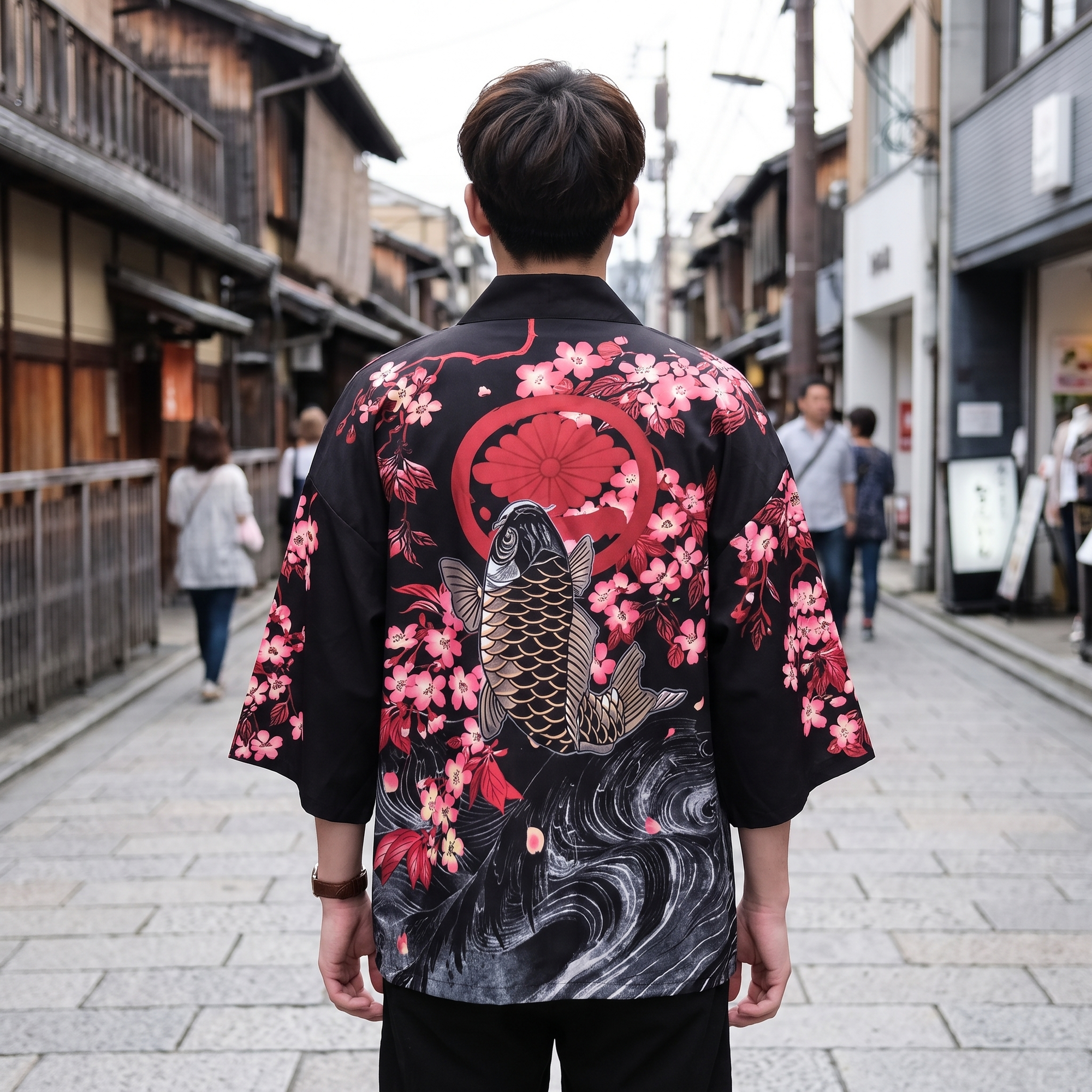 Kimono Jacket Koi Carp