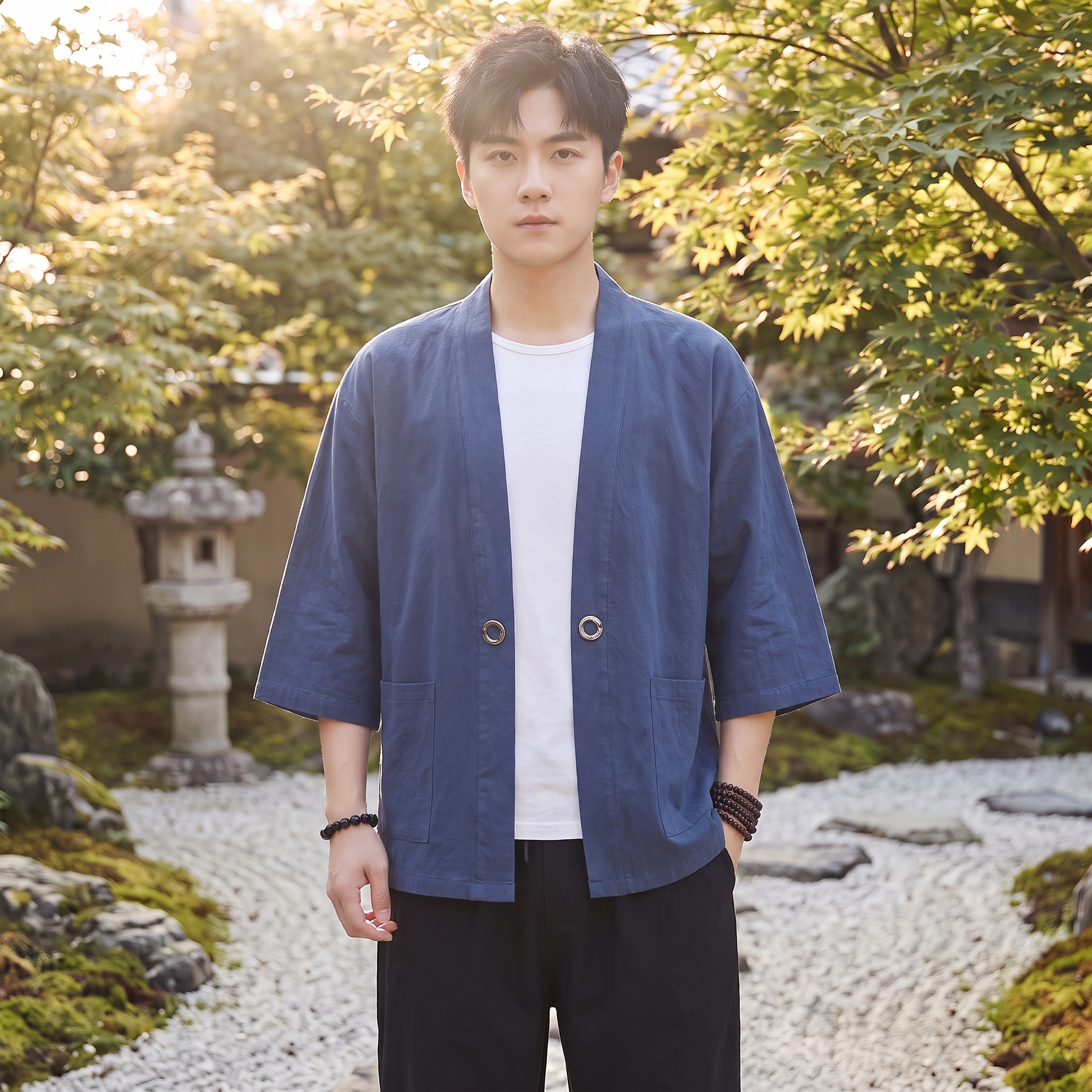 Men’s Japanese Kimono Cardigan