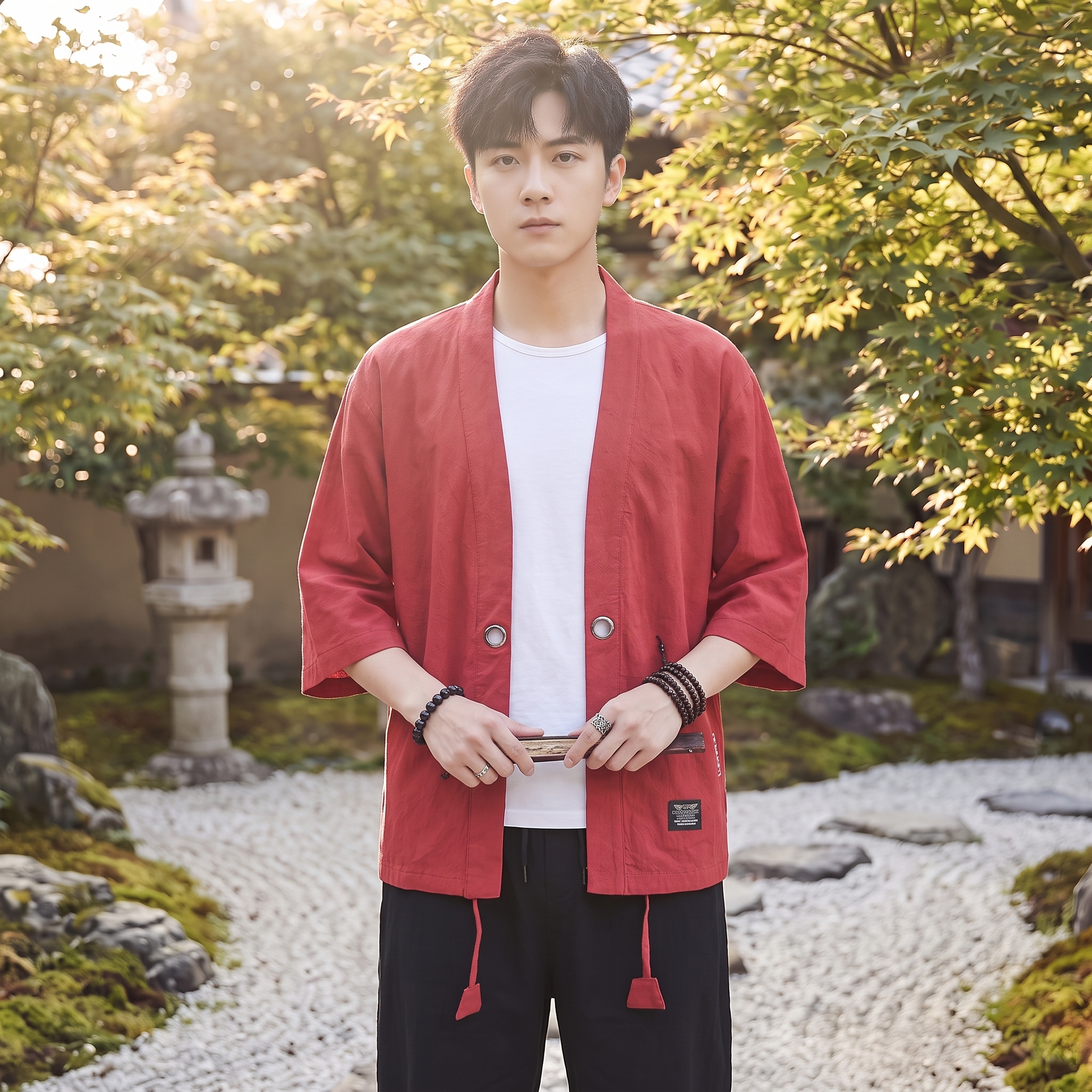 Men’s Japanese Kimono Cardigan