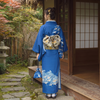 Crane Pattern Women's Kimono