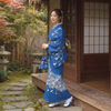 Crane Pattern Women's Kimono