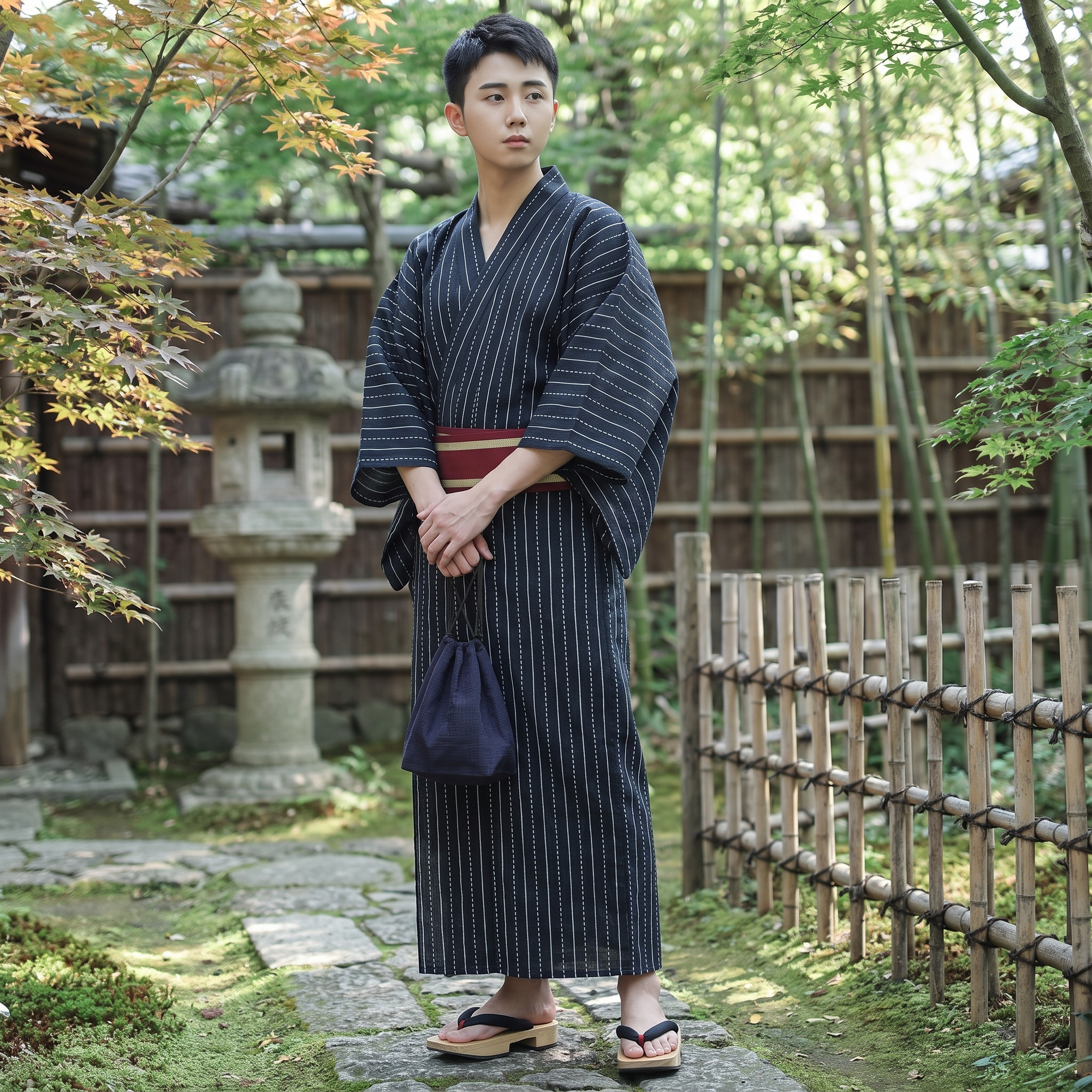 Japanese Kimono Robe Yukata