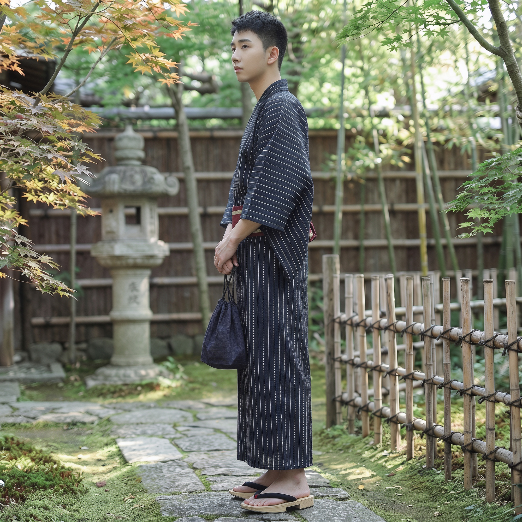 Japanese Kimono Robe Yukata