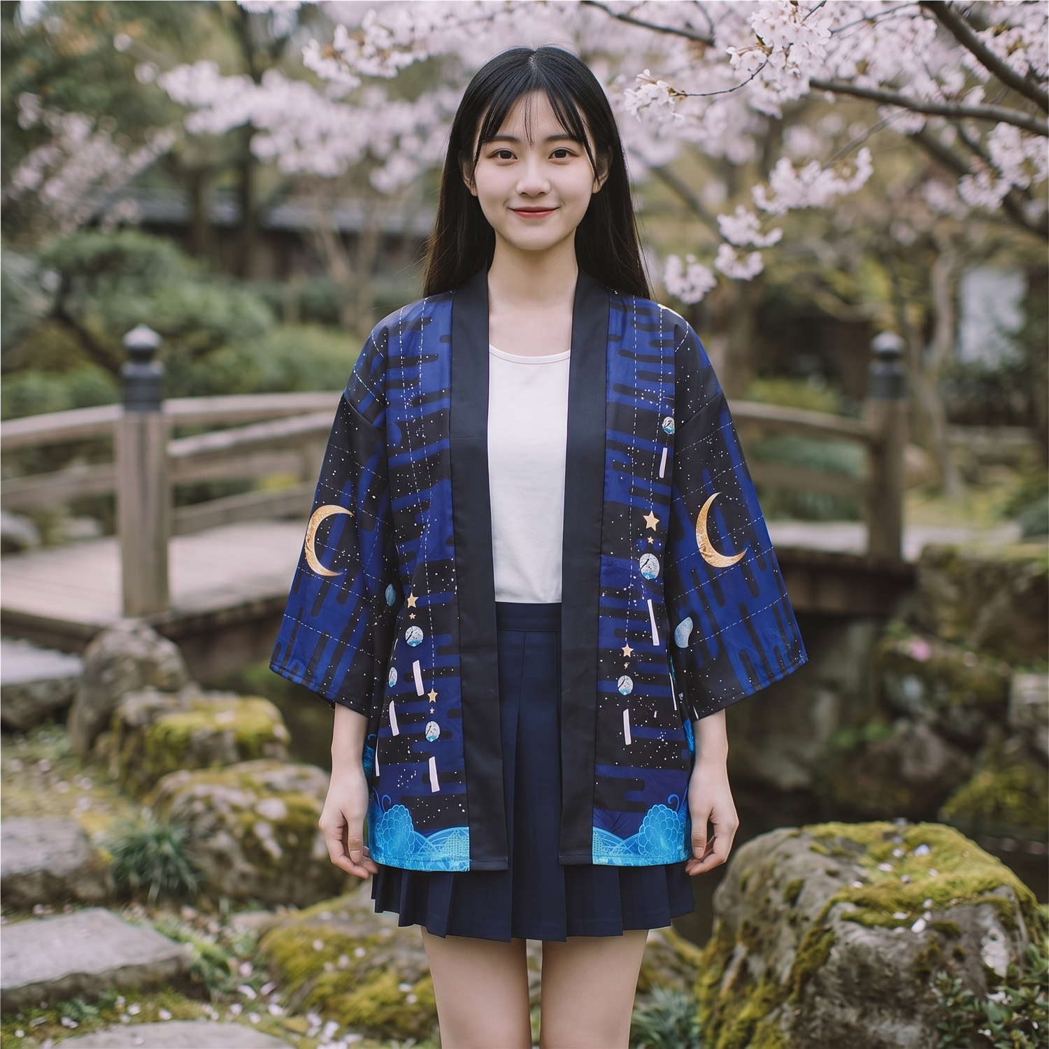 Japanese Haori Kimono Women's Top