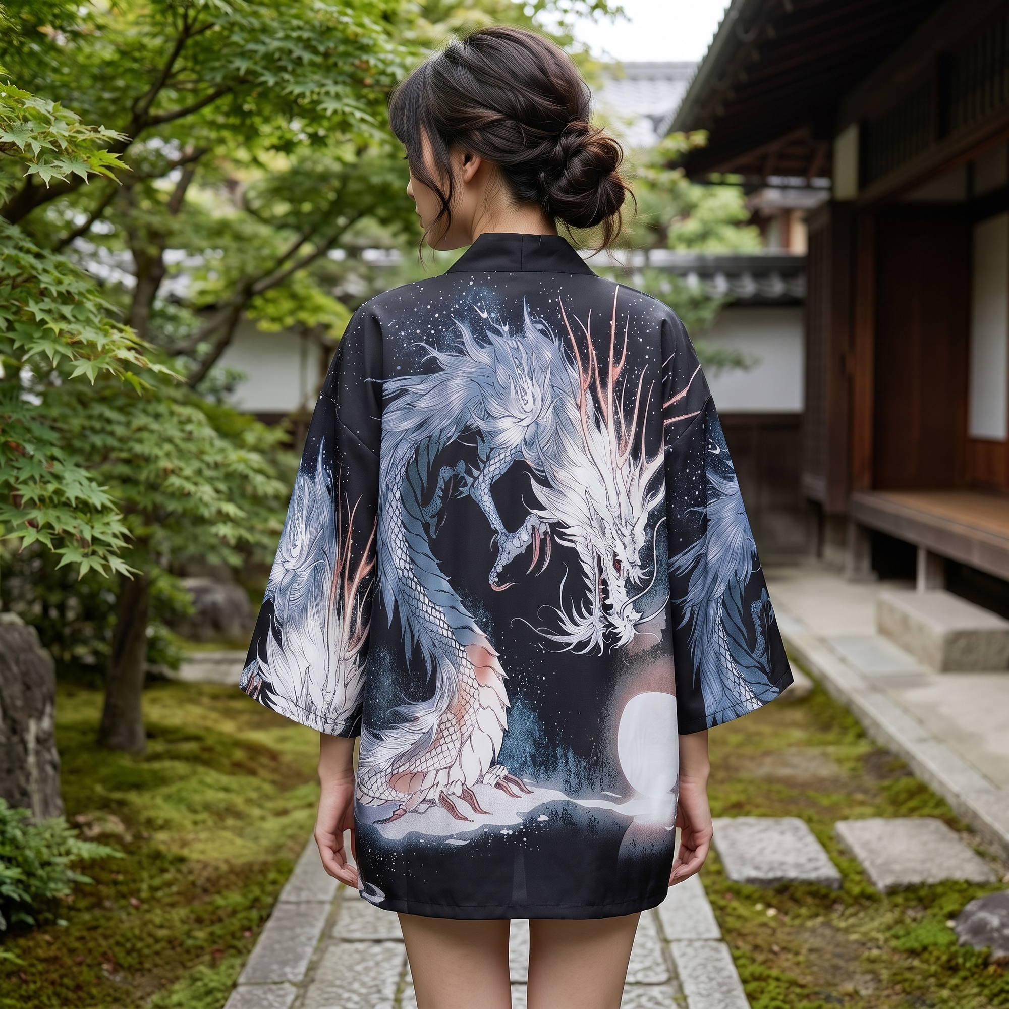 Japanese Kimono Jacket Dragon