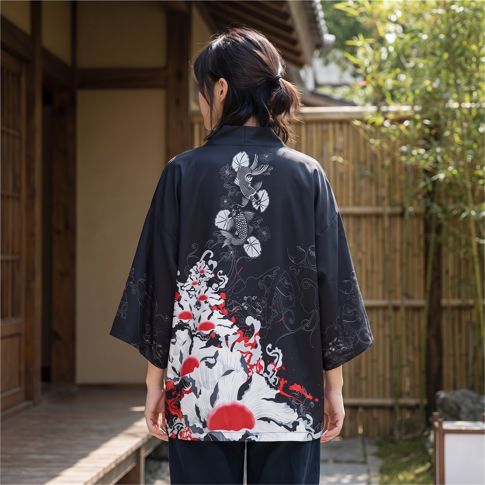 Floral Japanese Kimono